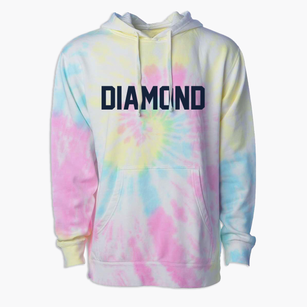 Diamond Missouri Classic Block Premium Tie-Dye Hoodie