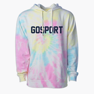 Gosport Indiana Classic Block Premium Tie-Dye Hoodie