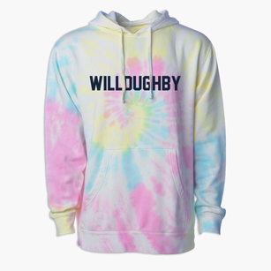 Willoughby Ohio Classic Block Premium Tie-Dye Hoodie