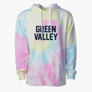 Green Valley Arizona Classic Block Premium Tie-Dye Hoodie