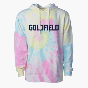 Goldfield Iowa Classic Block Premium Tie-Dye Hoodie