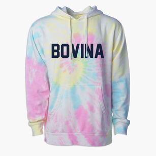 Bovina New York Classic Block Premium Tie-Dye Hoodie