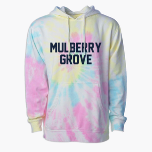 Mulberry Grove Illinois Classic Block Premium Tie-Dye Hoodie