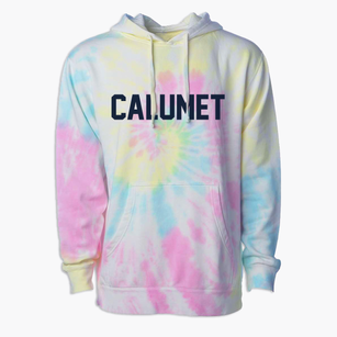 Calumet Oklahoma Classic Block Premium Tie-Dye Hoodie