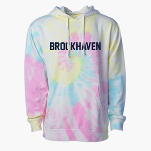 Brookhaven New York Classic Block Premium Tie-Dye Hoodie