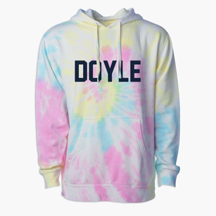 Doyle Tennessee Classic Block Premium Tie-Dye Hoodie