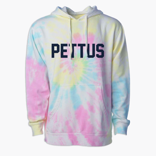 Pettus Texas Classic Block Premium Tie-Dye Hoodie