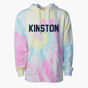 Kinston Alabama Classic Block Premium Tie-Dye Hoodie