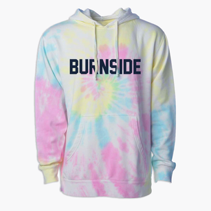 Burnside Wisconsin Classic Block Premium Tie-Dye Hoodie