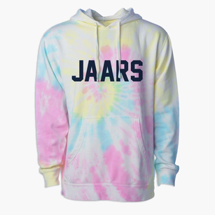 Jaars North Carolina Classic Block Premium Tie-Dye Hoodie