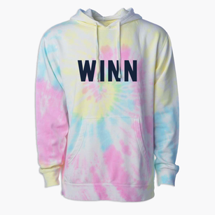 Winn Maine Classic Block Premium Tie-Dye Hoodie