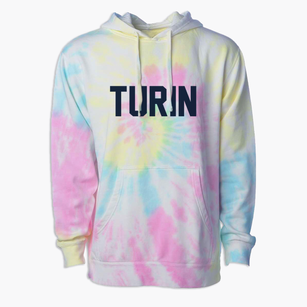 Turin Georgia Classic Block Premium Tie-Dye Hoodie