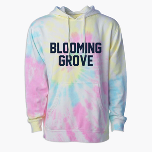 Blooming Grove New York Classic Block Premium Tie-Dye Hoodie