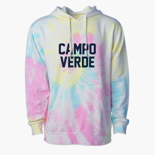 Campo Verde Texas Classic Block Premium Tie-Dye Hoodie