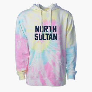 North Sultan Washington Classic Block Premium Tie-Dye Hoodie