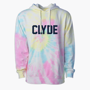 Clyde New Jersey Classic Block Premium Tie-Dye Hoodie