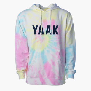 Yaak Montana Classic Block Premium Tie-Dye Hoodie
