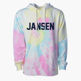 Jansen Colorado Classic Block Premium Tie-Dye Hoodie