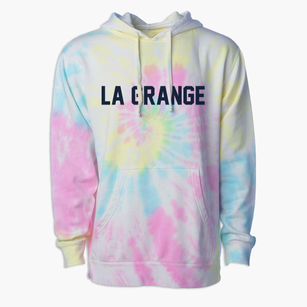 La Grange Illinois Classic Block Premium Tie-Dye Hoodie