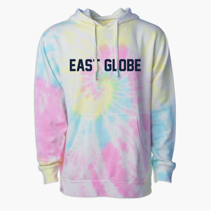 East Globe Arizona Classic Block Premium Tie-Dye Hoodie