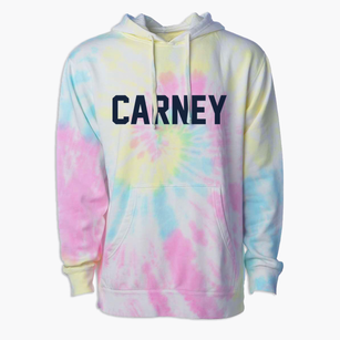 Carney Michigan Classic Block Premium Tie-Dye Hoodie