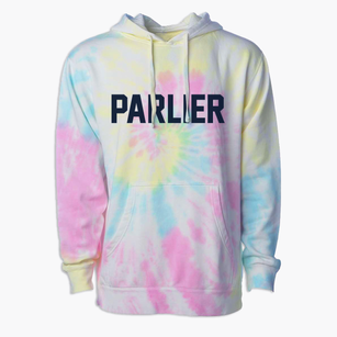Parlier California Classic Block Premium Tie-Dye Hoodie
