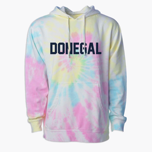 Donegal Pennsylvania Classic Block Premium Tie-Dye Hoodie
