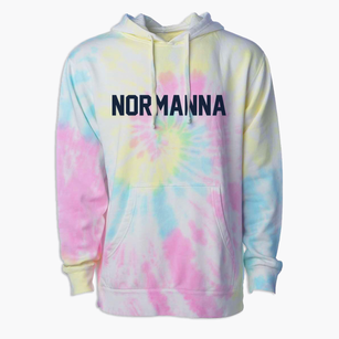 Normanna Texas Classic Block Premium Tie-Dye Hoodie