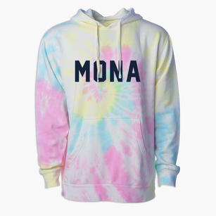 Mona Iowa Classic Block Premium Tie-Dye Hoodie