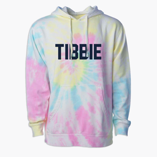 Tibbie Alabama Classic Block Premium Tie-Dye Hoodie