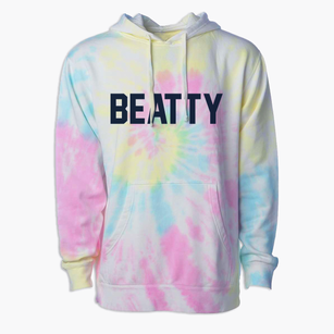 Beatty Oregon Classic Block Premium Tie-Dye Hoodie