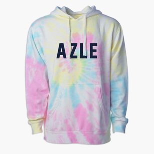 Azle Texas Classic Block Premium Tie-Dye Hoodie