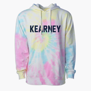 Kearney Missouri Classic Block Premium Tie-Dye Hoodie