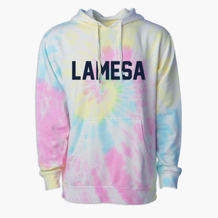 Lamesa Texas Classic Block Premium Tie-Dye Hoodie