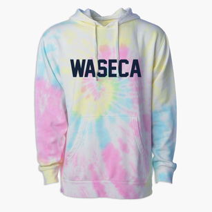 Waseca Minnesota Classic Block Premium Tie-Dye Hoodie