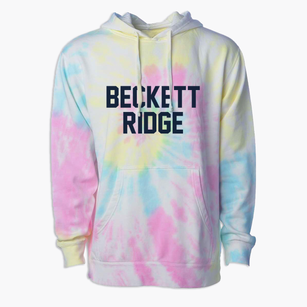 Beckett Ridge Ohio Classic Block Premium Tie-Dye Hoodie