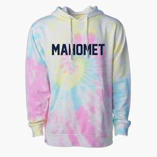 Mahomet Illinois Classic Block Premium Tie-Dye Hoodie