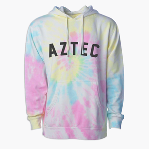 Aztec New Mexico Classic Curve Premium Tie-Dye Hoodie
