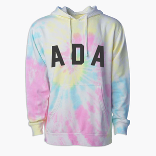 Ada Ohio Classic Curve Premium Tie-Dye Hoodie