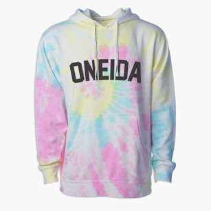 Oneida Wisconsin Classic Curve Premium Tie-Dye Hoodie
