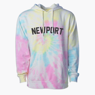 Newport North Carolina Classic Curve Premium Tie-Dye Hoodie