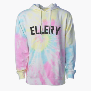 Ellery New York Classic Curve Premium Tie-Dye Hoodie