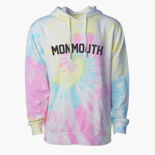 Monmouth Maine Classic Curve Premium Tie-Dye Hoodie
