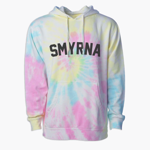Smyrna Tennessee Classic Curve Premium Tie-Dye Hoodie