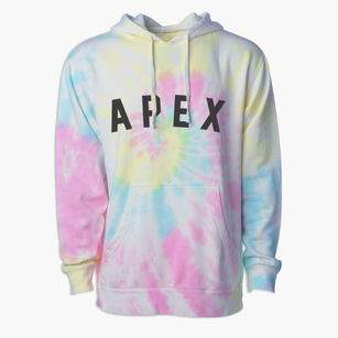 Apex North Carolina Classic Curve Premium Tie-Dye Hoodie