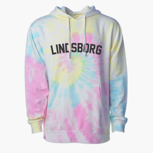 Lindsborg Kansas Classic Curve Premium Tie-Dye Hoodie