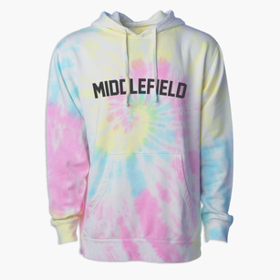 Middlefield Ohio Classic Curve Premium Tie-Dye Hoodie