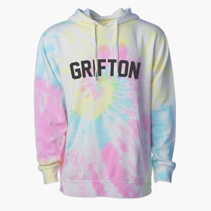 Grifton North Carolina Classic Curve Premium Tie-Dye Hoodie