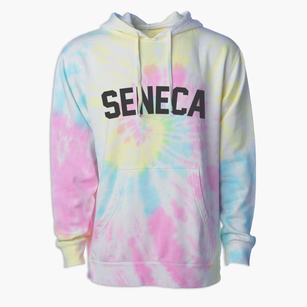Seneca Kansas Classic Curve Premium Tie-Dye Hoodie