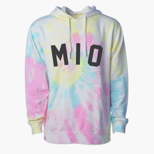 Mio Michigan Classic Curve Premium Tie-Dye Hoodie